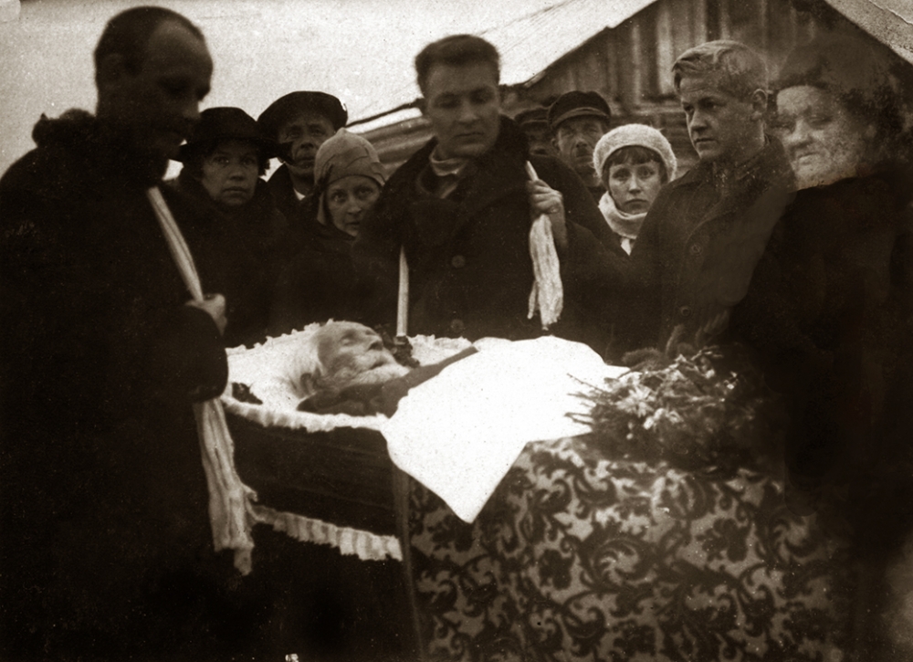 Похороны А.А. Маркова. 1936 г.
